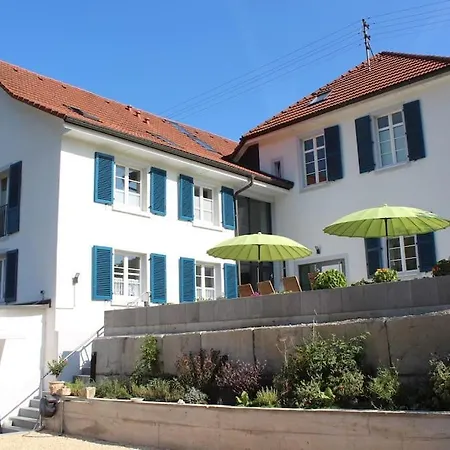 3,5 Z-wohnung, 2 Schlafzimmer Fuer 4 Personen, 30 Min Zuerich -galileo Lägenhet Klettgau